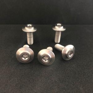 Precision Titanium Alloy Hex Socket Bolts Umbrella Head Bolts